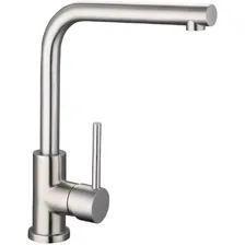 Смеситель для кухни поворотный излив Logic Stainless Steel Longran LM2103SS
