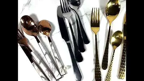 304 Stainless steel cutlery set for dinnerware in Garboglass