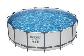 Бассейн каркасный круглый Bestway Steel Pro Max 457х122см, 16015л,