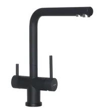 Смеситель LM2192, Sprint Logic Onyx Granit/Stainless Steel "Longran"