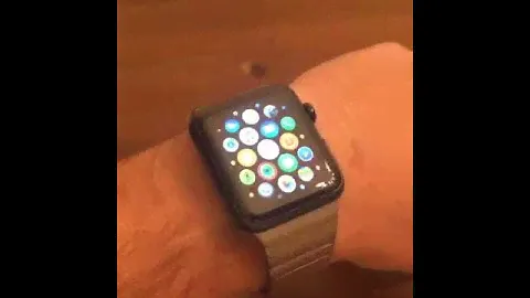 Apple watch 42mm stainless steel space black