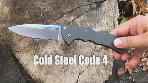 Cold Steel Code 4: premium materials for under $80!