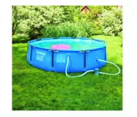 Бассейн каркасный круглый Bestway Steel Pro MAX (305x76 см) (В комплекте: Фильтр-насос)