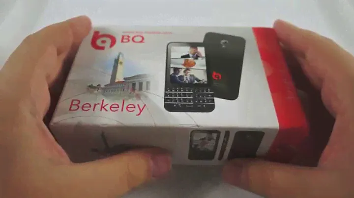 Распаковка смартфона BQ Berkeley