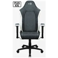 Кресло для геймера Aerocool CROWN PLUS AeroSuede Steel Blue