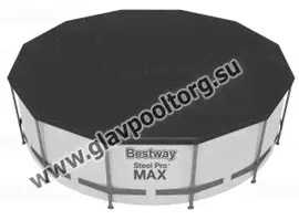 Каркасный бассейн Bestway Steel Pro Max 366х122 см с картриджным фильтром (56420/56088)