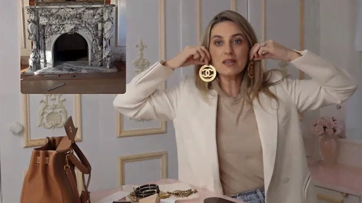 Daily Diamond Collection  | Vintage CHANEL Jewellery | BEST Marble Fireplace Reveal You've EVER Seen