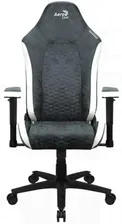 Кресло для геймеров Aerocool CROWN AeroSuede Steel Blue синий