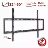 Кронштейн для телевизора Arm media STEEL-1 Black 32"-90" макс. 60 кг настенный фиксатор