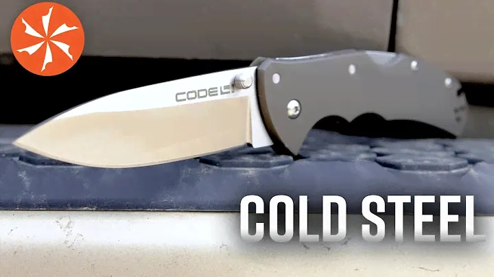 Cold Steel Knives Available at KnifeCenter.com Feat: The New Code 4 Folder and Leatherneck SF